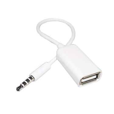 Imagem de Adaptador P2 Macho para USB Fêmea, Hard Line
