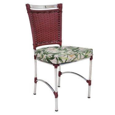 Imagem de Cadeira em Alumínio e Fibra Sintética JK Cozinha Edícula