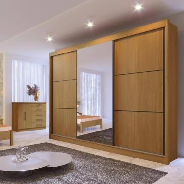 Imagem de Guarda Roupa 3 Portas Los Angeles Cinamomo D`Doro