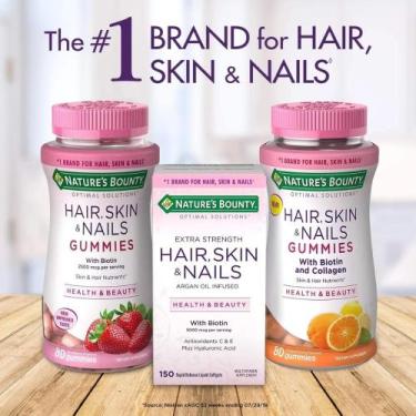 Imagem de Hair Skin Nails Biotina 200 Gummies Nature Bounty - Nature's Bounty