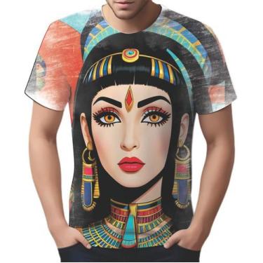 Imagem de Camiseta Camisa Tshirt  Cleopatra Pop Art Egito Egipcia Hd 2 - Enjoy S