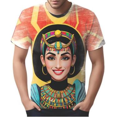 Imagem de Camiseta Camisa Tshirt  Cleopatra Pop Art Egito Egipcia Hd 1 - Enjoy S