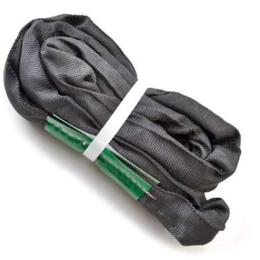 Imagem de Tiras redondas de elastano preto para corredores de Lyra aéreo de seda de argola de seda para manuseio, tira de levantamento de poliéster, limite de carga de trabalho para alça redonda – 2 toneladas, vários tamanhos de elastano, 13'11"(4m)