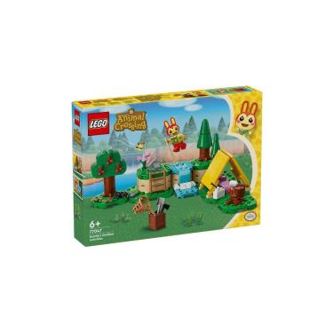 Imagem de Blocos de Montar - Animal Crossing - Acampamento da Bunnie LEGO DO BRASIL