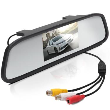 Imagem de Espelho Retrovisor e Monitor LCD KP-S107