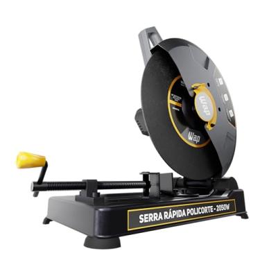 Imagem de WAP Serra Policorte de Bancada 14" WF SP01, Profissional, com Morsa de 90° a 45° e Empunhadura Extra, 2050W 127V