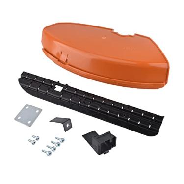 Imagem de Cancanle Kit de lâmina de parafuso de placa de suporte para aparador de 420 mm/260 mm para STIHL FS55 FS110 FS130 FS160 FS180 FS200 FS220 FS240 FS250 Substitui # 4119 007 1013