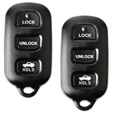 Imagem de Controle remoto de chave de substituição para carro com desconto para Toyota Avalon HYQ12BBX, HYQ12BAN (pacote com 2)