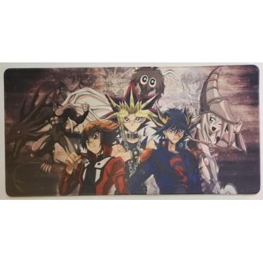 Imagem de Tapete de mouse estendido para jogo de cartas de 61 x 30 cm, tapete grande para jogos Yami yusei Yuki para yu-gi-oh!