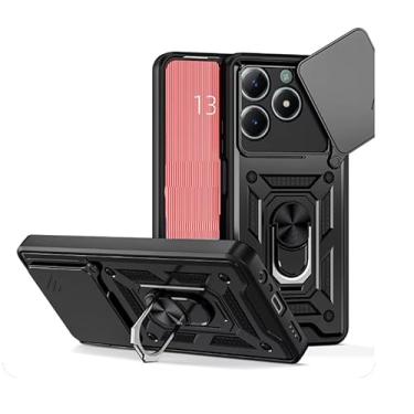 Imagem de Capa Case Capinha Anti Impacto Militar Luxo Com Proteção Câmera Para Realme C63 (PRETO LUXO)