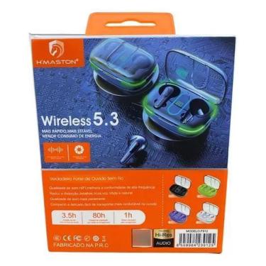 Imagem de Fone De Bluetooth Com Led Que Mostra Nivel De Bateria Case F912 - Kaid