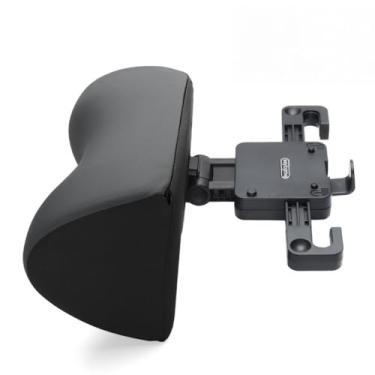 Imagem de Travesseiro de encosto de cabeça de carro Travesseiro de pescoço de carro para assento do motorista Apoio de cabeça Espuma de memória Premium Travesseiro de carro Suporte ajustável de pescoço Assento