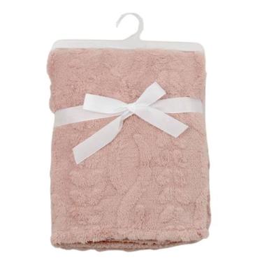 Imagem de Manta Soninho Para Bebê De Microfibra Macia 75 X 100cm - Camesa, Rosa