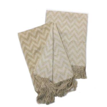 Imagem de Xale Manta para Sofá Decorativa 1,40mx1,60m Paris Bege - LOVE4HOME, Be