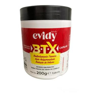 Imagem de Botox Capilar Evidy Hidratação Profunda 200g - Evidy Family