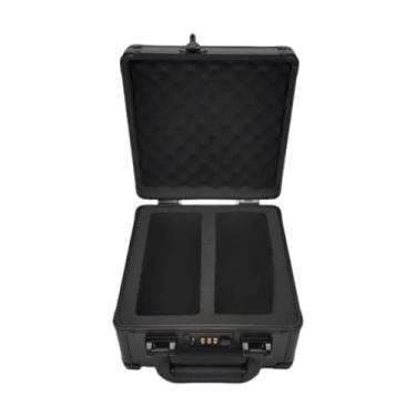 Imagem de shamjina Estojo para cartas classificadas, caixa de armazenamento para cartas colecionáveis, resistente, estojo para cartas esportivas, estojo para transporte, 2 Vagas