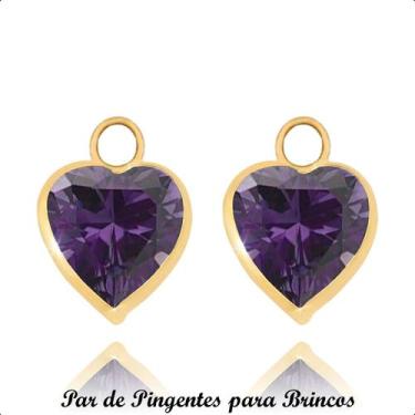 Imagem de Pingentes em Ouro 18k Coração 6mm para Brinco - Paulistana Joias, Amet