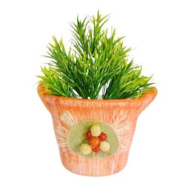 Imagem de Vaso Cesto Grande com arranjo para Suculentas  Plantas e Plantinhas Ar