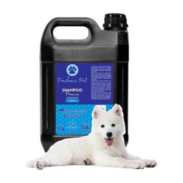 Imagem de Shampoo Pet Para Cachorro e Gato Linha Profissional 5 litros rende 5 v