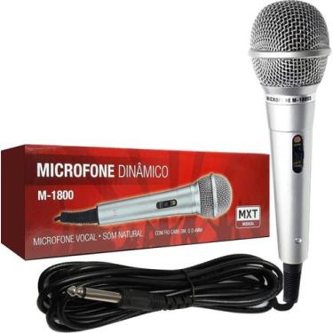 Imagem de Microfone Karaoke Mxt Com Fio M1800s