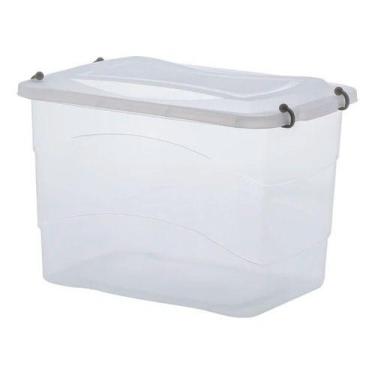 Imagem de Caixa Organizadora Para Banheiro Transparente 10 Litros - Paramount Pl