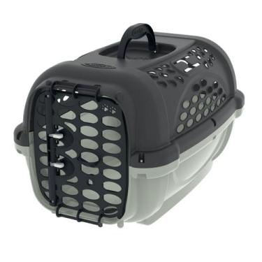 Imagem de Caixa de Transporte para Cachorro Gato Pet Panther Nº3 - Plast pet, Pr