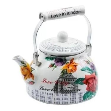Imagem de Chaleira Esmaltada com Tampa Paris 2,5l 25cm Indução A5 0793-1