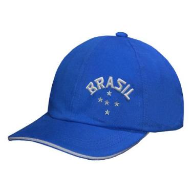 Imagem de Boné Brasil Liga Retrô  Azul