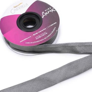 Imagem de Viés Lurex Grosso 25mm - 20 Metros - Cinderela, 107 PRETO