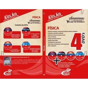 Imagem de Col. Aulão: Física - 4 DVDs + Livro (Novo, Lacrado) - Editora Cedic