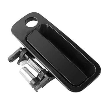 Imagem de Maçaneta externa externa do lado do motorista dianteiro esquerdo compatível com Toyota Camry 1997 1998 1999 2000 2001 - Preto