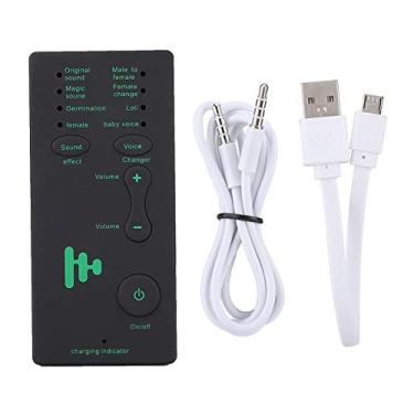 Imagem de Trocador de voz para Xbox One Microfone portátil efeito sonoro transmissão ao vivo Disguiser de voz para celular, PC, laptops, jogos Xbox One