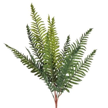 Imagem de Samambaia Artificial Silicone Toque Real Planta Artificial