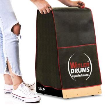 Imagem de Capa protetora p/ cajón inclinado tradicional  witler drums