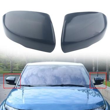 Imagem de FINMOKAL 2 peças de substituição da tampa do espelho da porta lateral retrovisor externo para Land Rover Range Rover Evoque L538 2011-2020