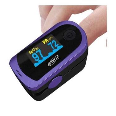 Imagem de Aparelho Oximetro Medidor De Respiração Oxigenio E Frequência Cardíaca