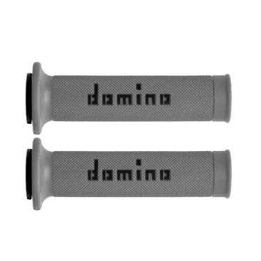Imagem de Par Manopla Punho Domino Racing Cinza Fazer 250 Fz25