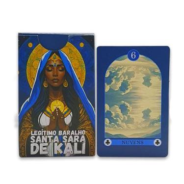 Imagem de Baralho Tarô Legítimo Santa Sara Kali com 36 Cartas e Manual - Mandala