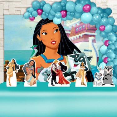 Imagem de Kit Festa Ouro Pocahontas - IMPAKTO VISUAL