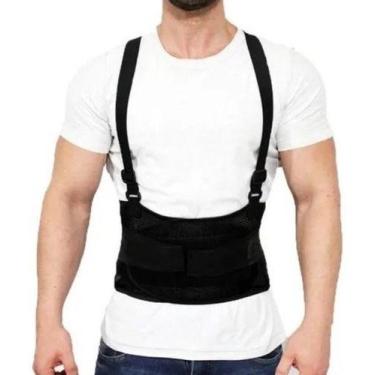 Imagem de Cinta Epi Faixa Postural Lombar Trabalho Carga Pesada Dingle - oem