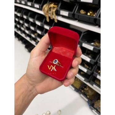 Imagem de Anel formatura feminino pedra Azul Safira ( Administração / Engenharia