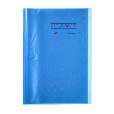 Imagem de Pasta Catálogo A4 Yes 20 Envelopes BD20AS Clear, Azul
