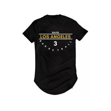 Imagem de Camiseta Longline Basquete Anthony Davis Los Angeles Laker