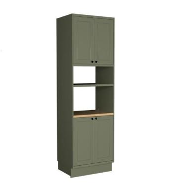 Imagem de Paneleiro Évora 4 PT Verde Hill - Mobly