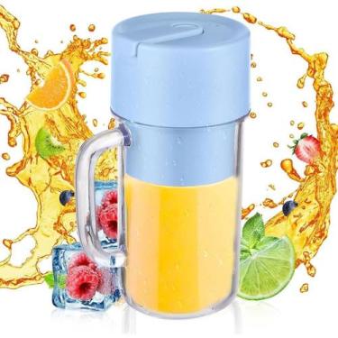 Imagem de Liquidificador Copo com Canudo Portátil USB - Trituração de Gelo - IP6