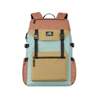Imagem de Mochila Galapagos Pelican 2.0 30 Litros, Turquesa, Salmão