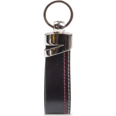 Imagem de Chaveiro Couro com Metal Artlux CH538 -, Preto