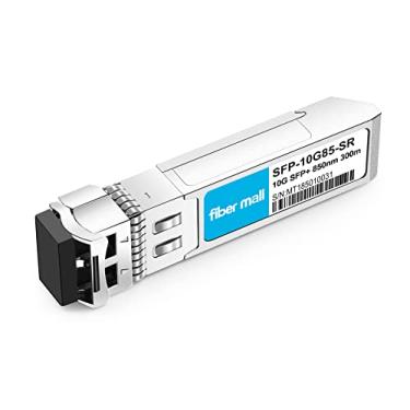 Imagem de FiberMall SFP 10G SR para Fortinet Network Fn-Tran-SFP+SR Módulo transceptor de fibra óptica 10GBASE-SR SFP+ 850nm 300m MMF LC DOM