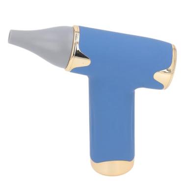 Imagem de Soprador de Poeira, Secador de Cabelo Vento de 4 Estágios Fácil de Transportar 60W para Gatos Cães para Casa para Acampar (Azul)