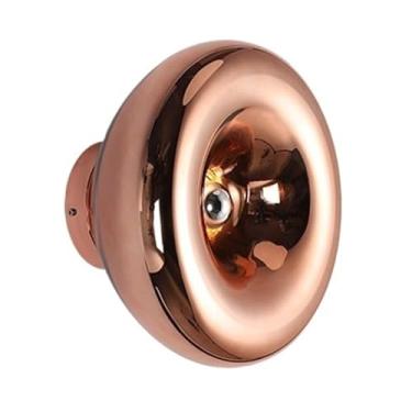 Imagem de Luminária de parede com corpo de alumínio de 3 cores, luminária criativa de luxo em vidro, arandela, decoração de quarto com base E26/E27, luz de parede para sala de estar, cabeceira e corre